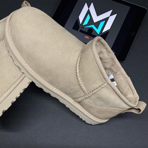 UGG Shoes - UGG Classic Ultra Mini Driftwood 1116109 Women's Boots Size 8